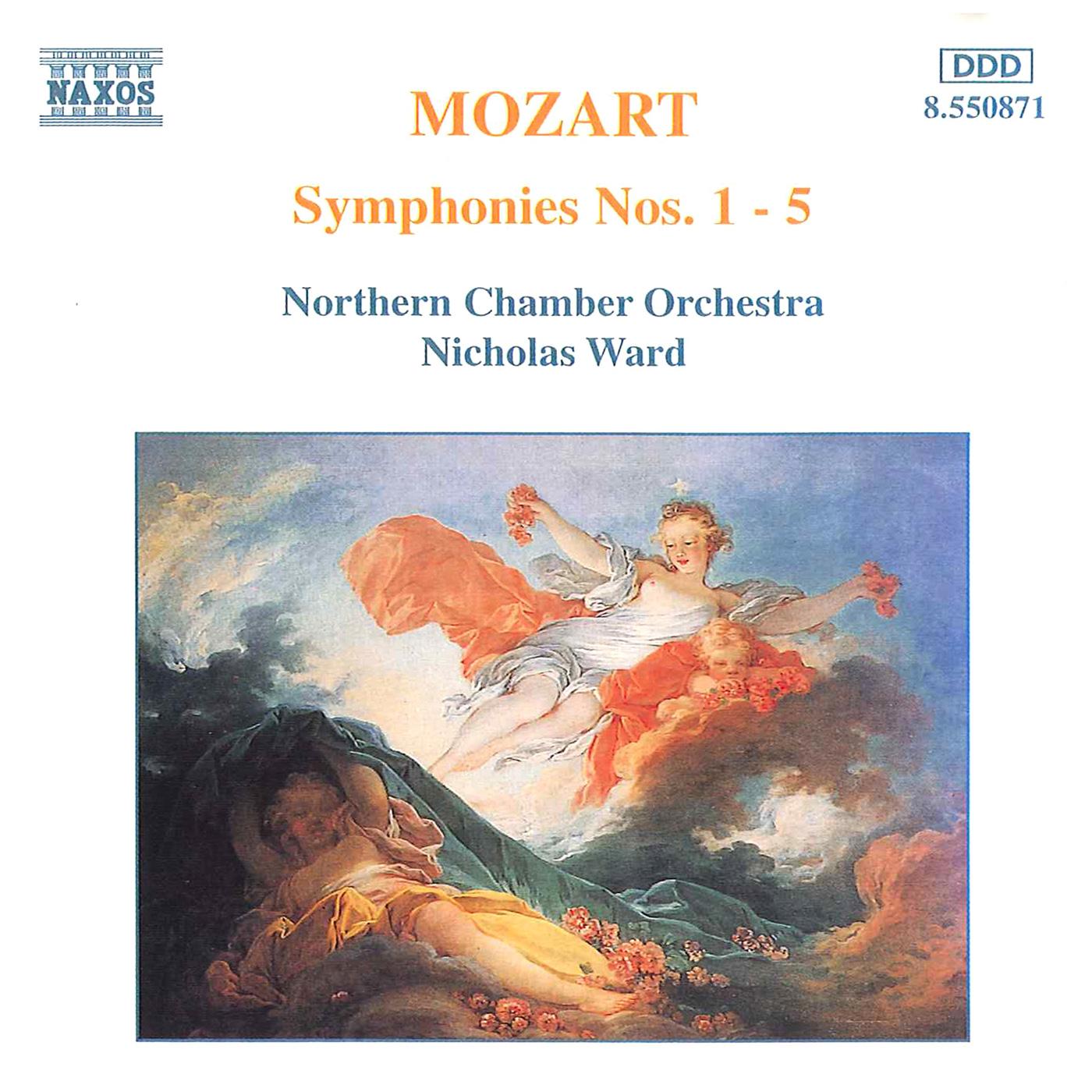 MOZART: Symphonies Nos. 1 - 5