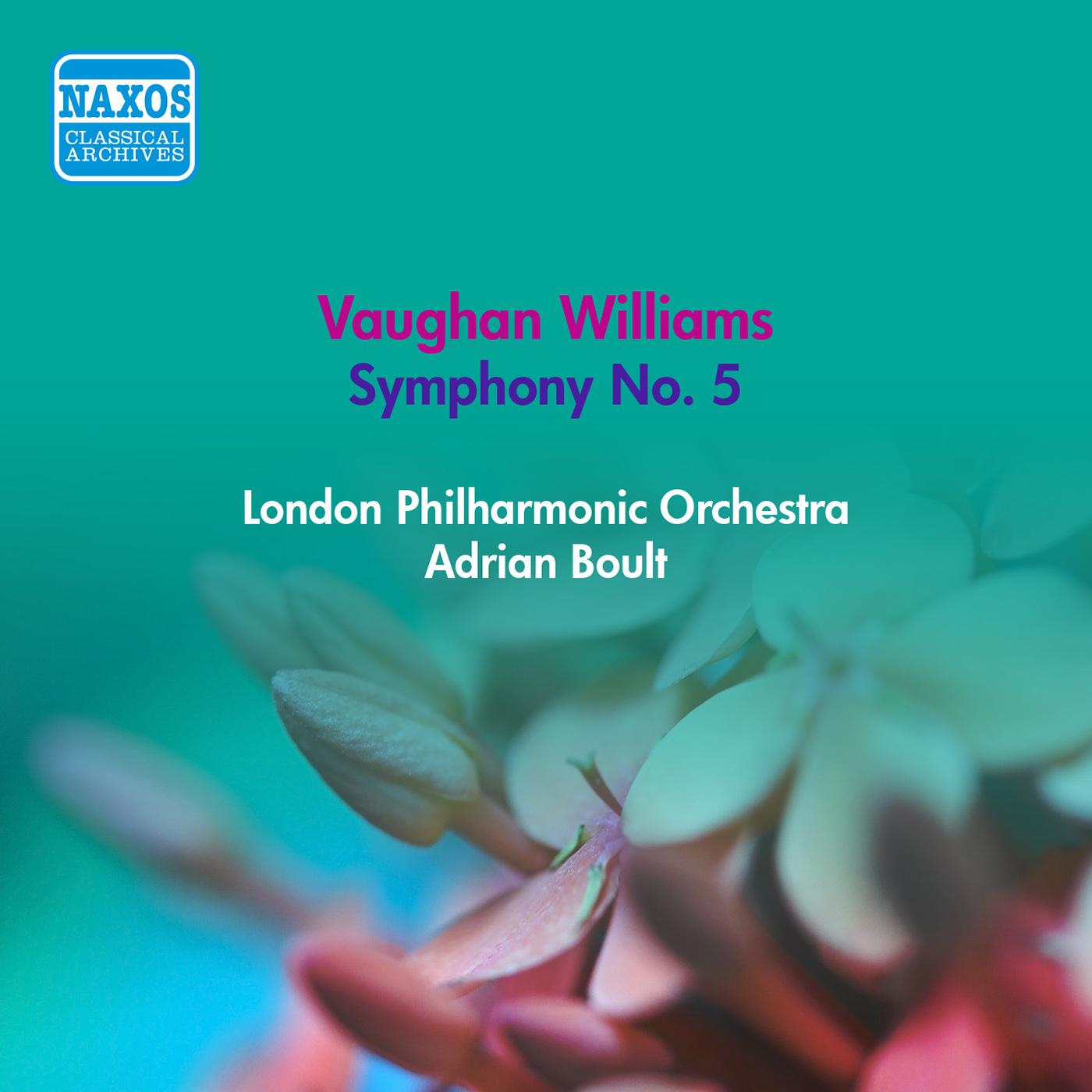 VAUGHAN WILLIAMS, R.: Symphony No. 5 (Boult) (1953)