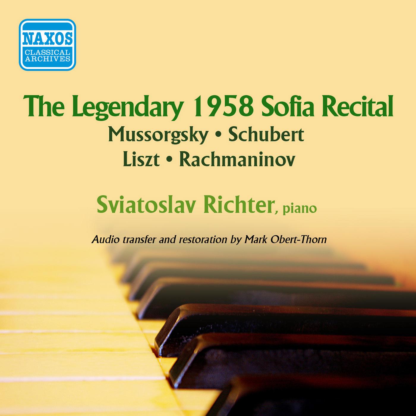 Piano Recital: Richter, Sviatoslav - SCHUBERT, F. / CHOPIN, F. / LISZT, F. / RACHMANINOV, S. / MUSSO专辑