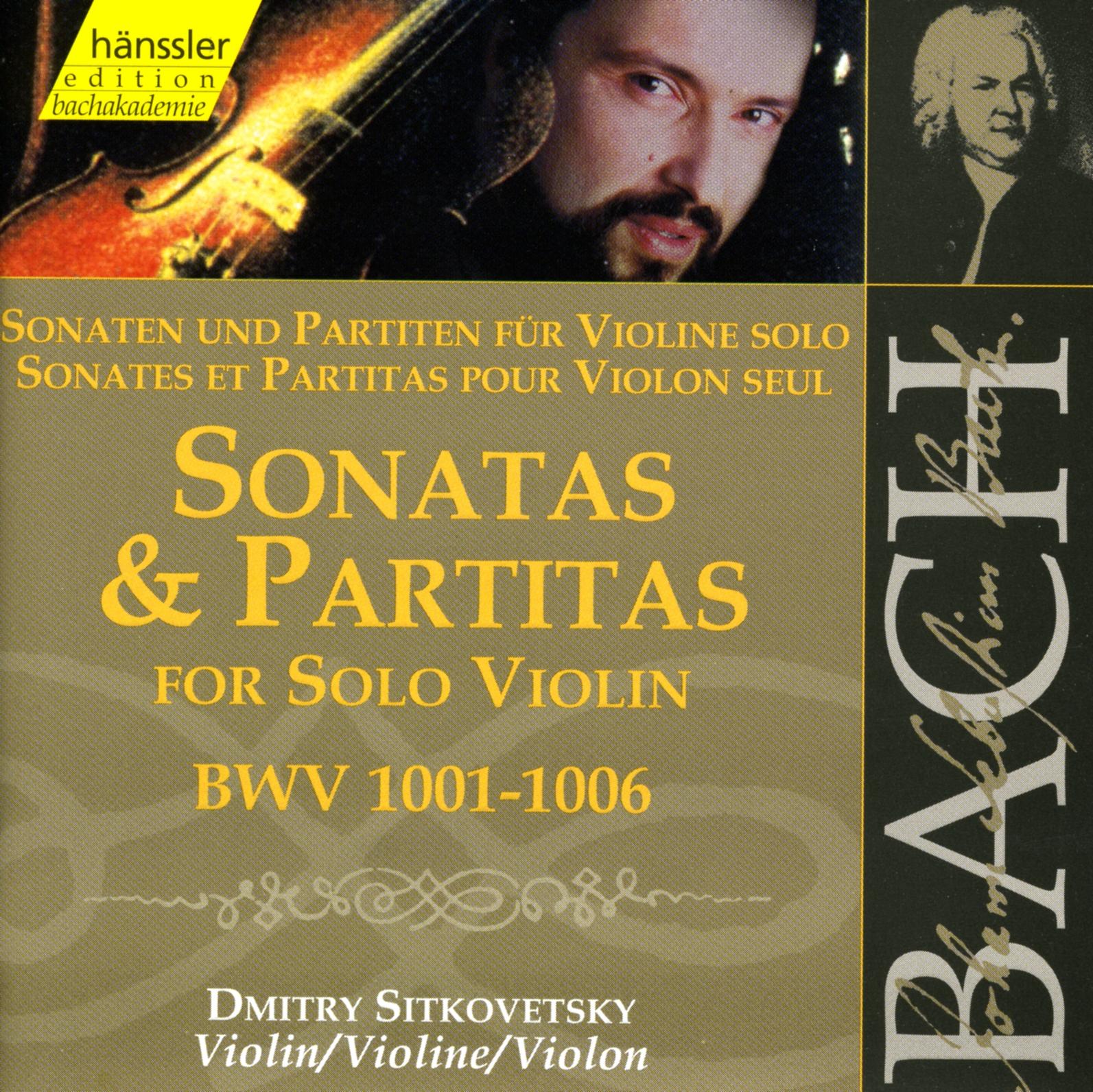 J.S. Bach: Sonatas and Partitas for Solo Violin