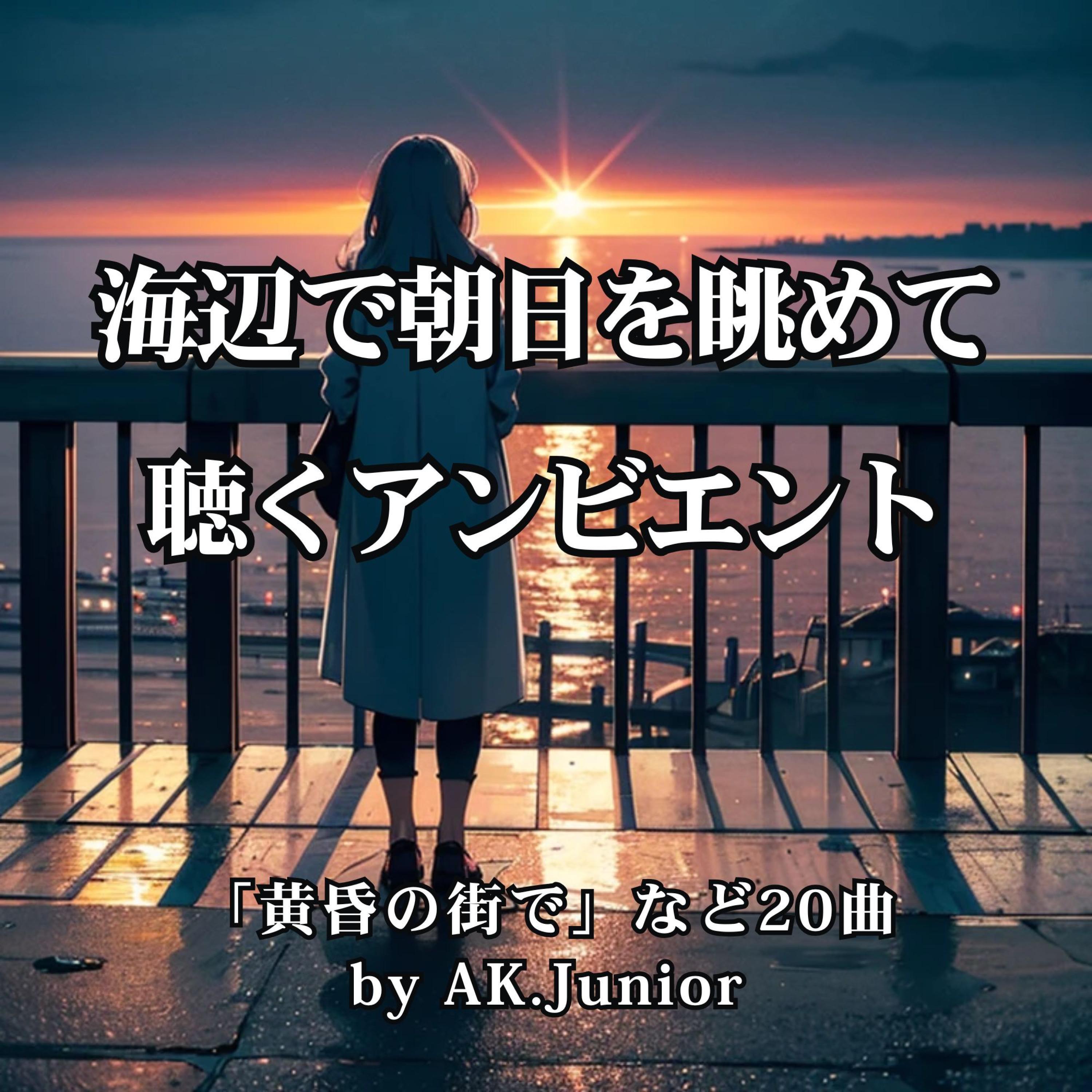 静寂を走るタクシー