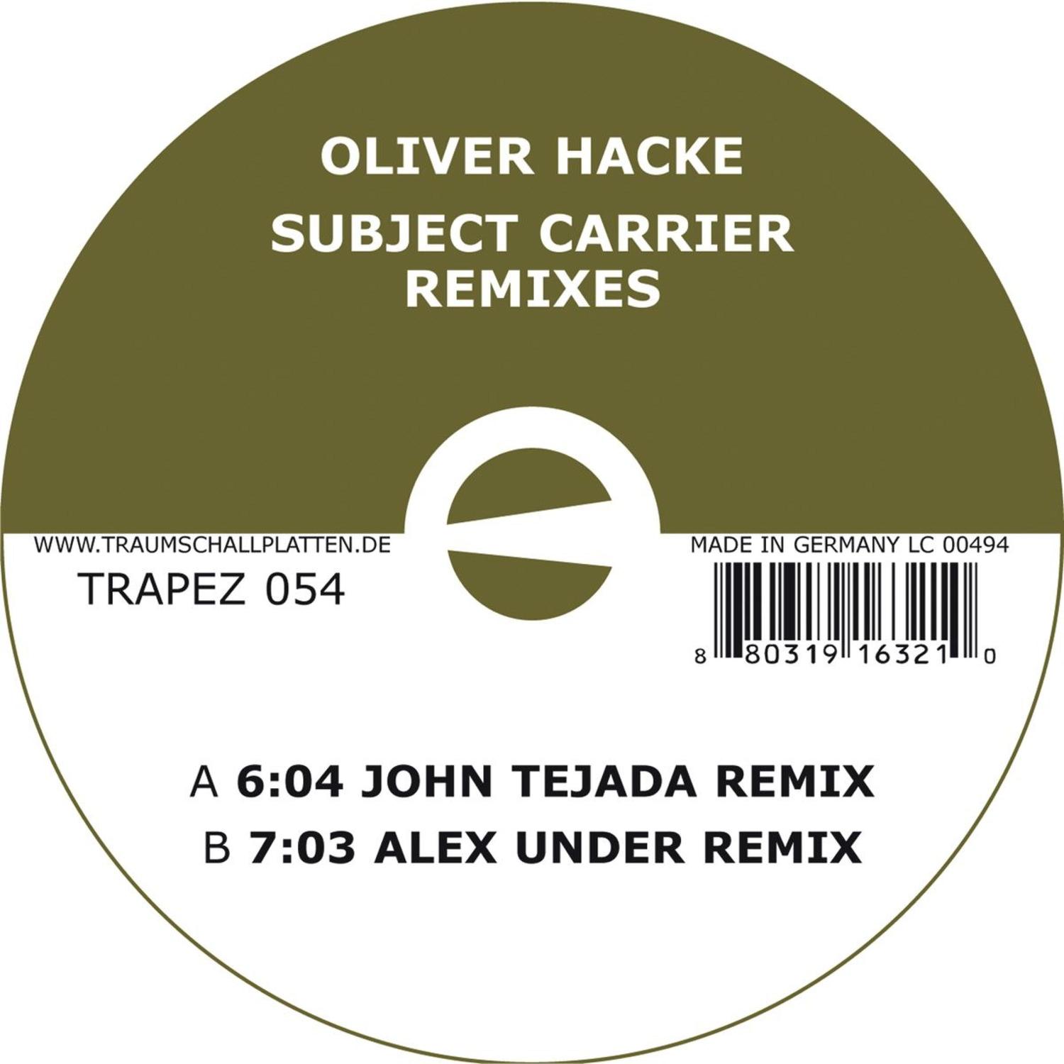 Subject Carfrier Remixes