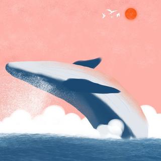 鲸跃蓝海•暖阳斜照的印象氛围