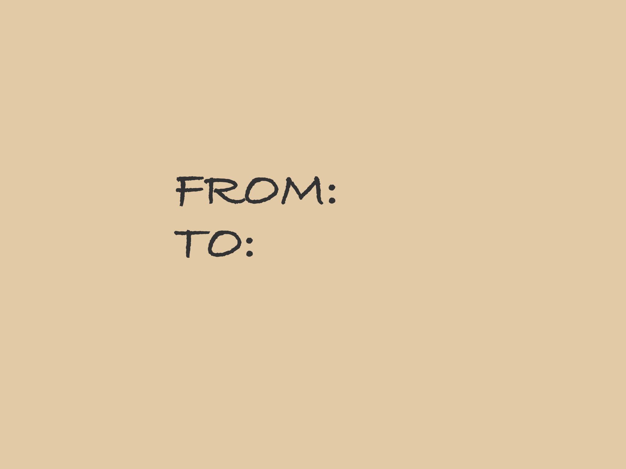 FROM: TO: