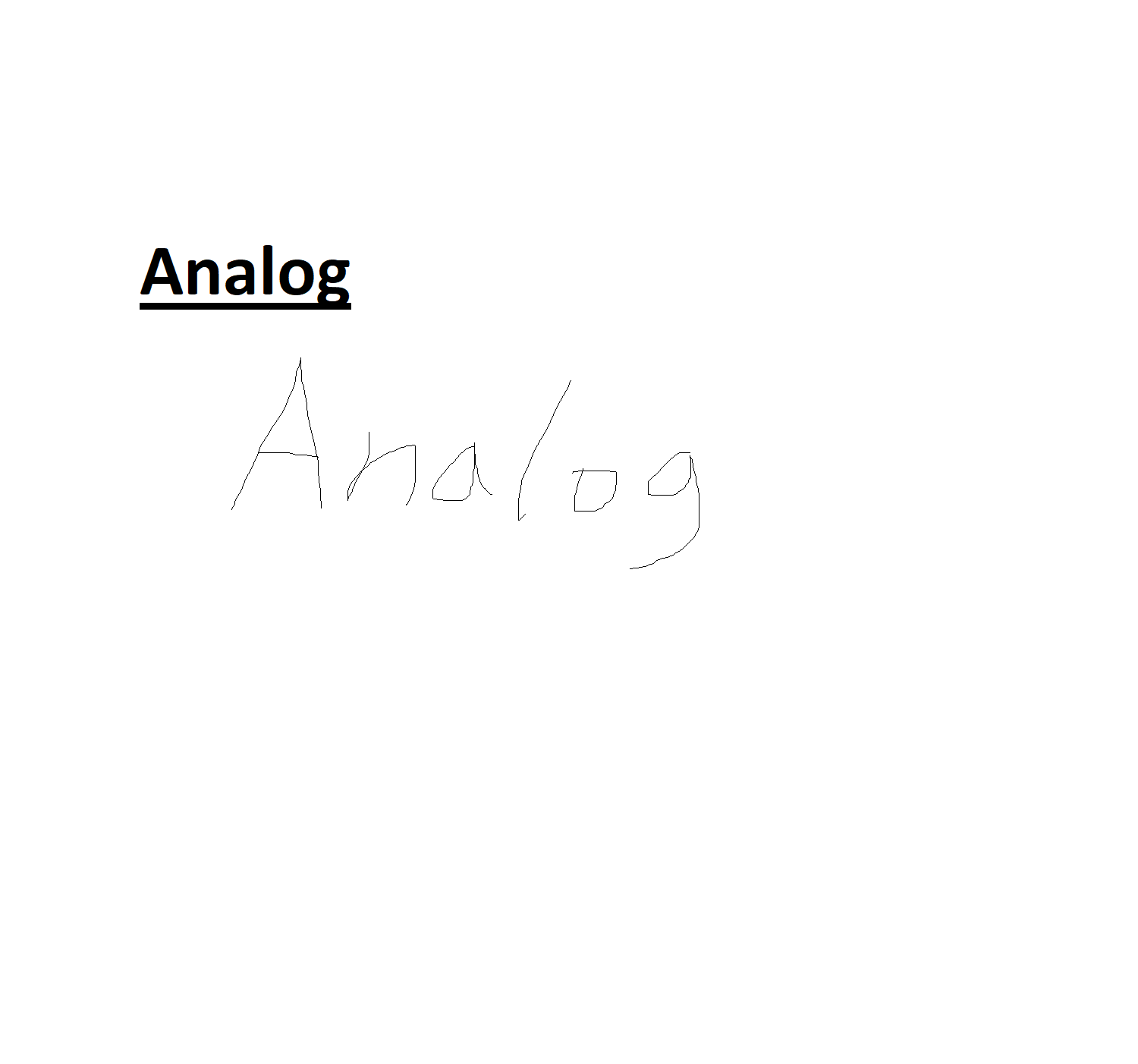 Analog专辑