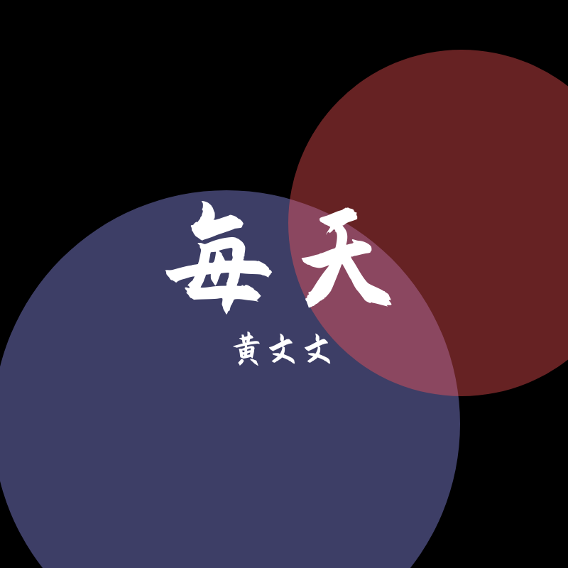 黄文文歌曲封面