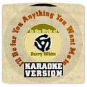 I'll Do for You Anything You Want Me To (In the Style of Barry White) [Karaoke Version] - Single专辑