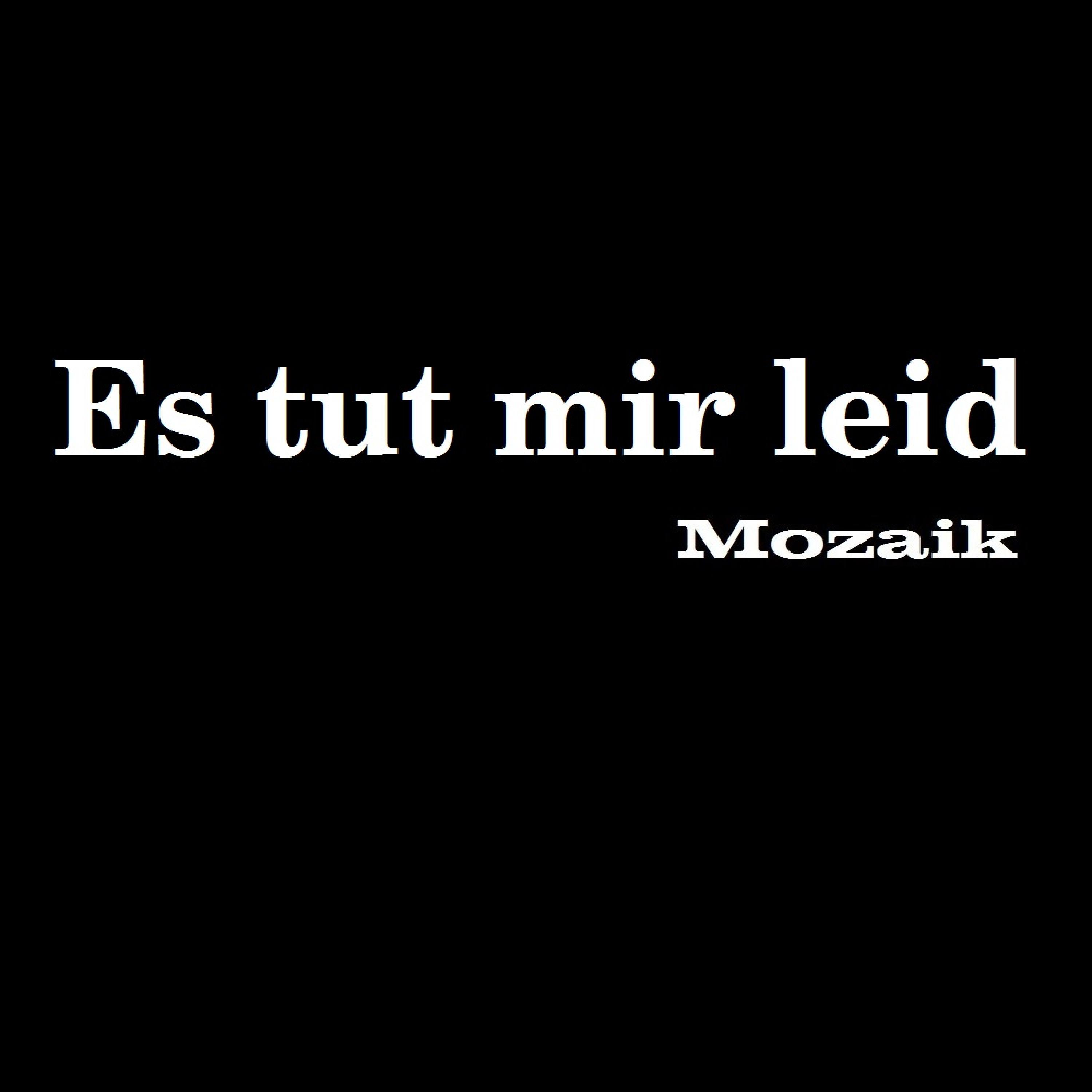 Es Tut Mir Leid
