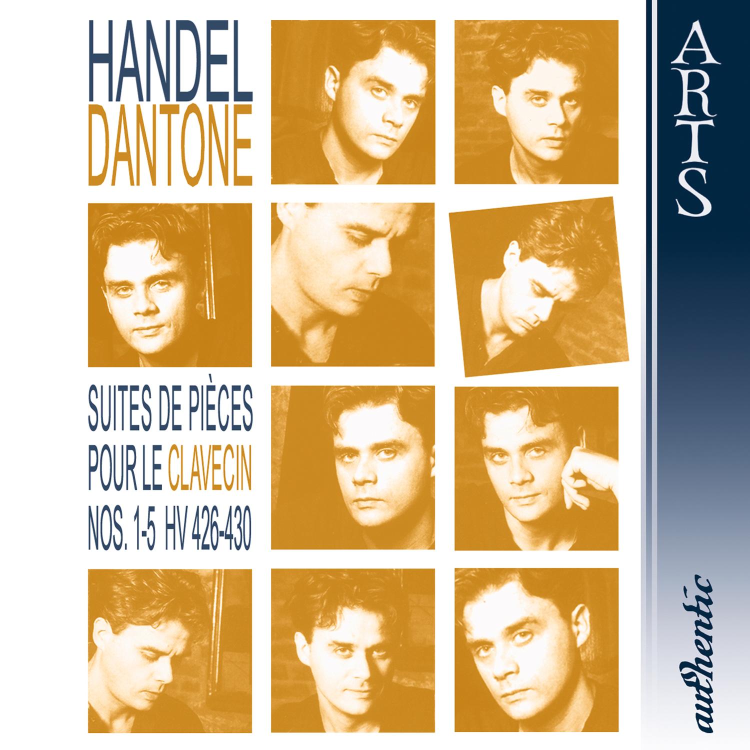 Händel: Suites de Piéces pour le Clavecin Nos. 1-5 HV 426-430