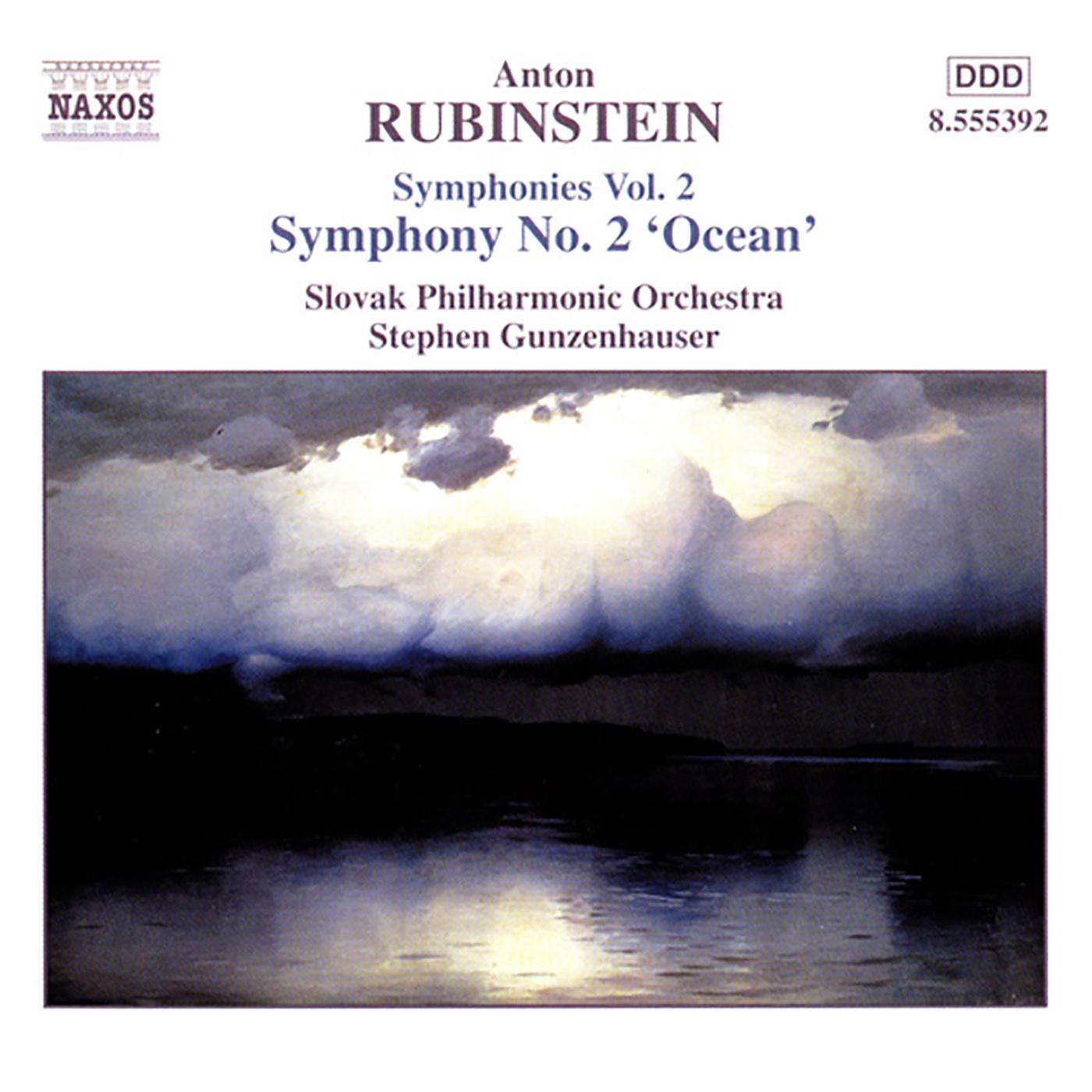 RUBINSTEIN, A.: Symphony No. 2, "Ocean" (Slovak Philharmonic, Gunzenhauser)