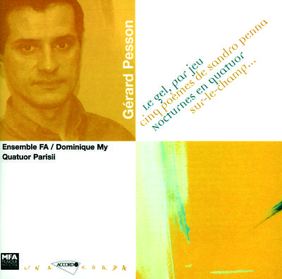 Donatienne Michel-Dansac - 5 Poems de Sandro Penna for baritone bass clarinet horn violin & cello:Il mondo che vi pare