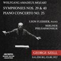 Wolfgang Amadeus Mozart : Simphonies Nos. 29 and 40, Piano Concerto No. 25