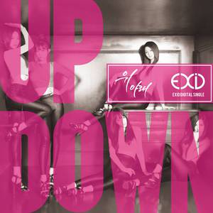 【Exid】up&down(上和下)和声伴奏 （升1半音）