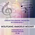 London Philarmonic Orchestra / Sir Adrian Boult play: Wolfgang Amadeus Mozart: Symphonie Nr. 35 - Ha