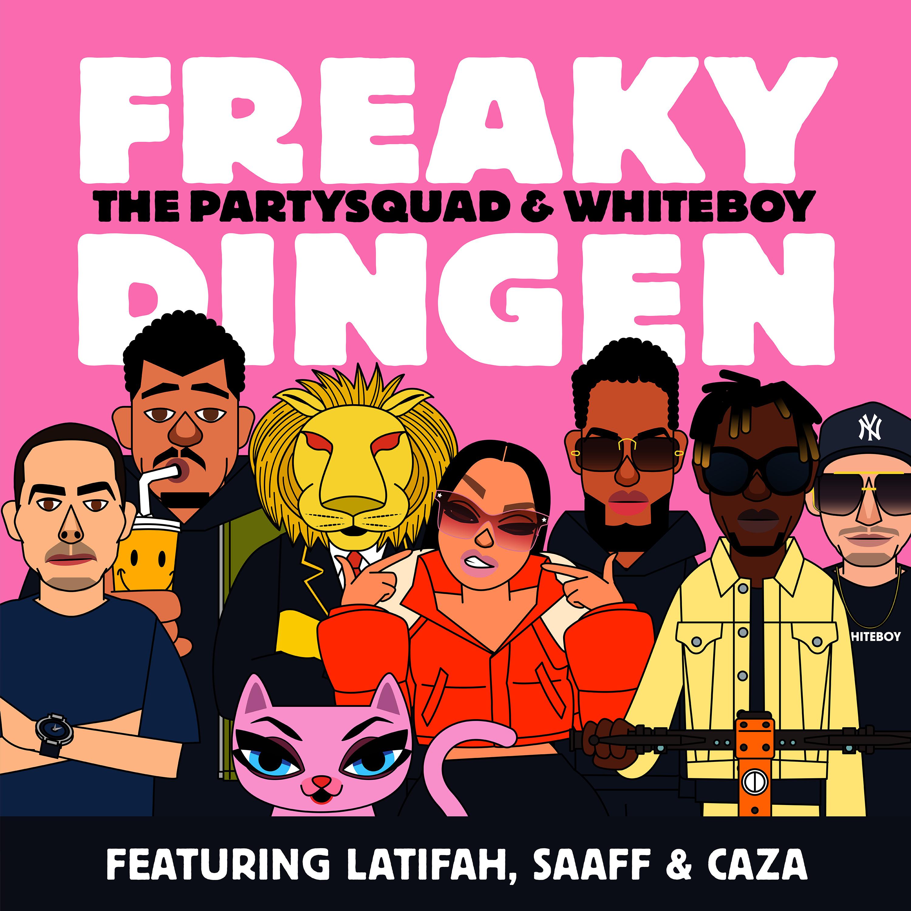 The Partysquad - Freaky Dingen (feat. Latifah, Saaff & Caza)