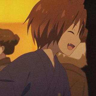 伤感~彼此之间就剩你陪我了。
