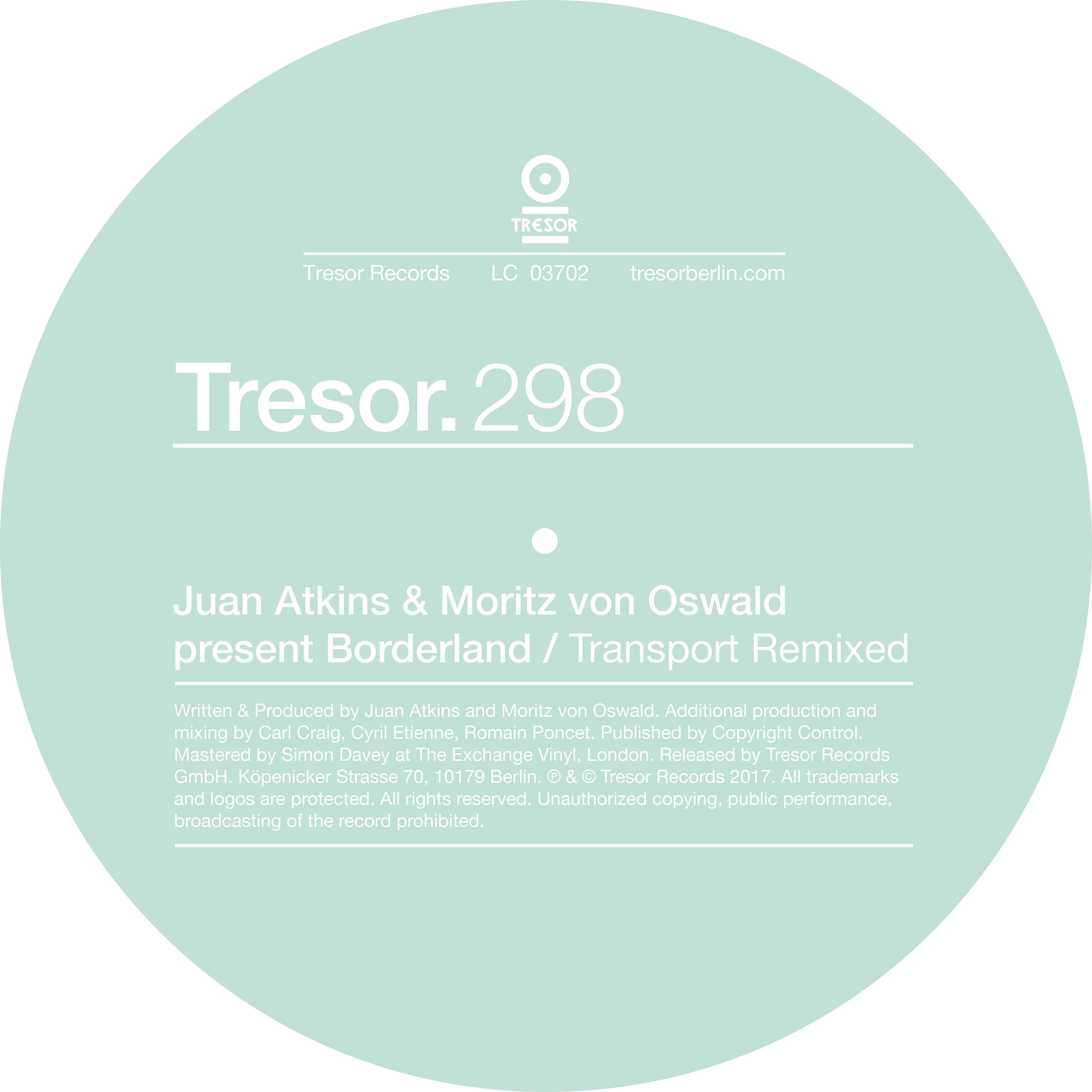 Juan Atkins & Moritz von Oswald Present Borderland: Transport (Remixed)