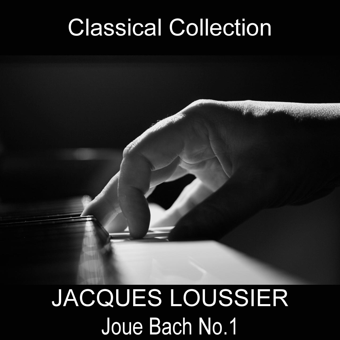 Jacques Loussier joue Bach, No.1
