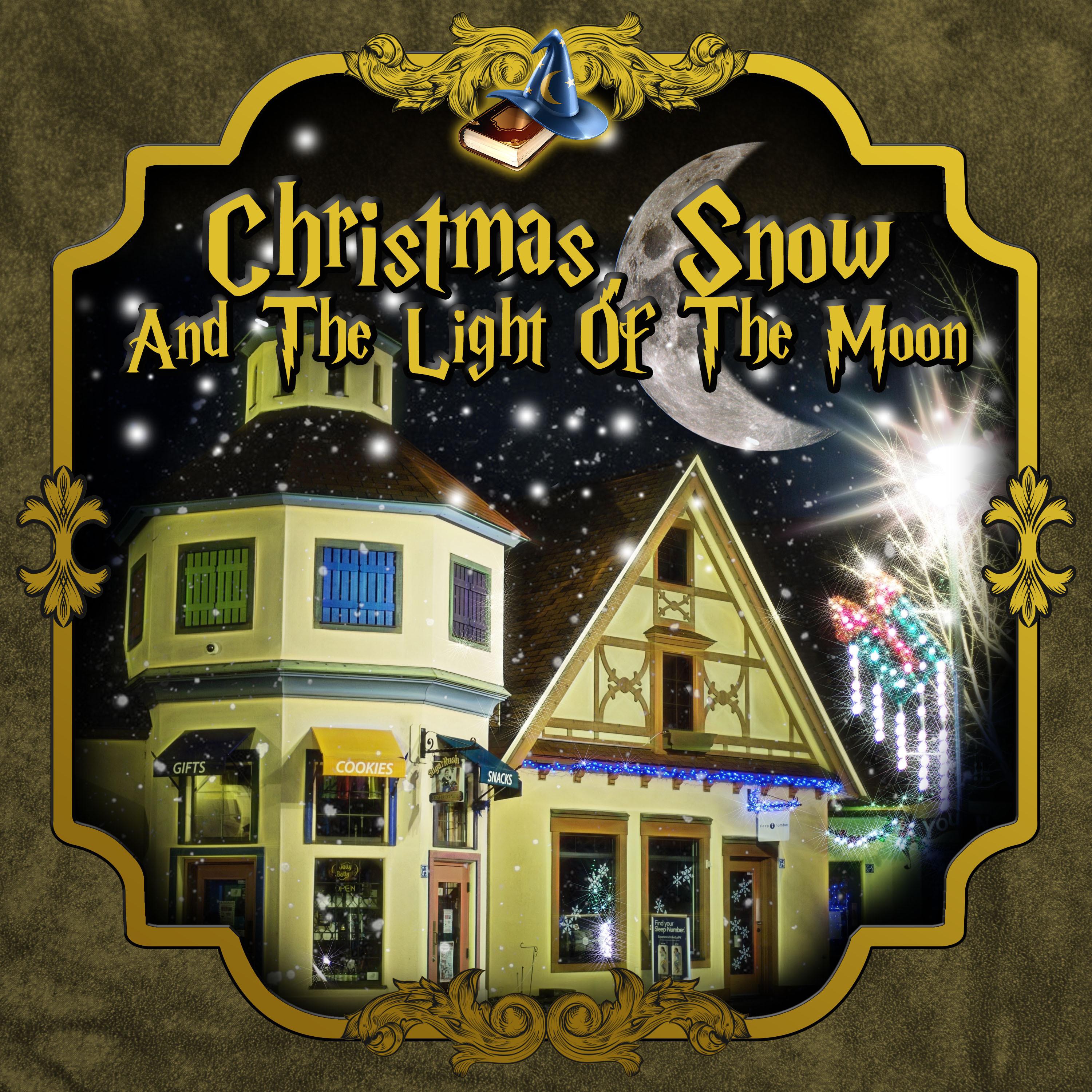 Christmas, Snow and the light of the Moon