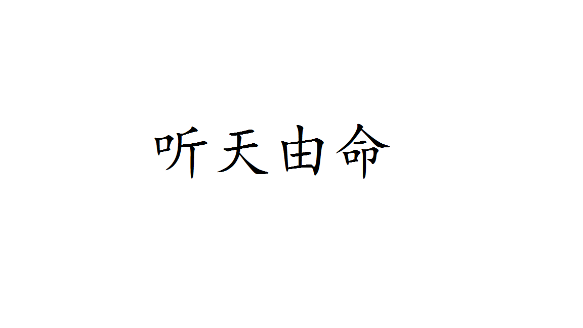 听天由命专辑