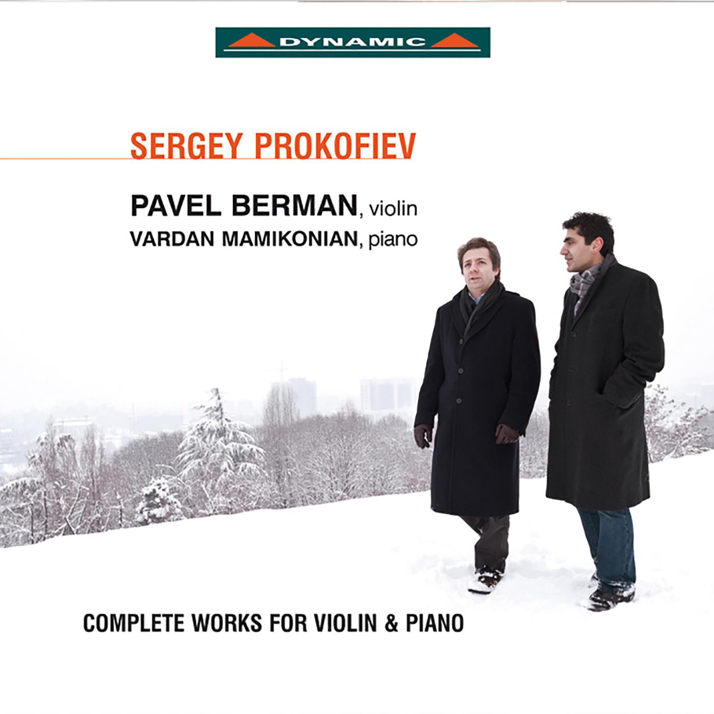 PROKOFIEV, S.: Violin Sonatas Nos. 1 and 2 / 5 Melodies (Berman, Mamikonian)