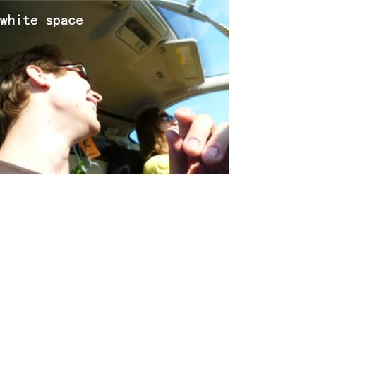 white space