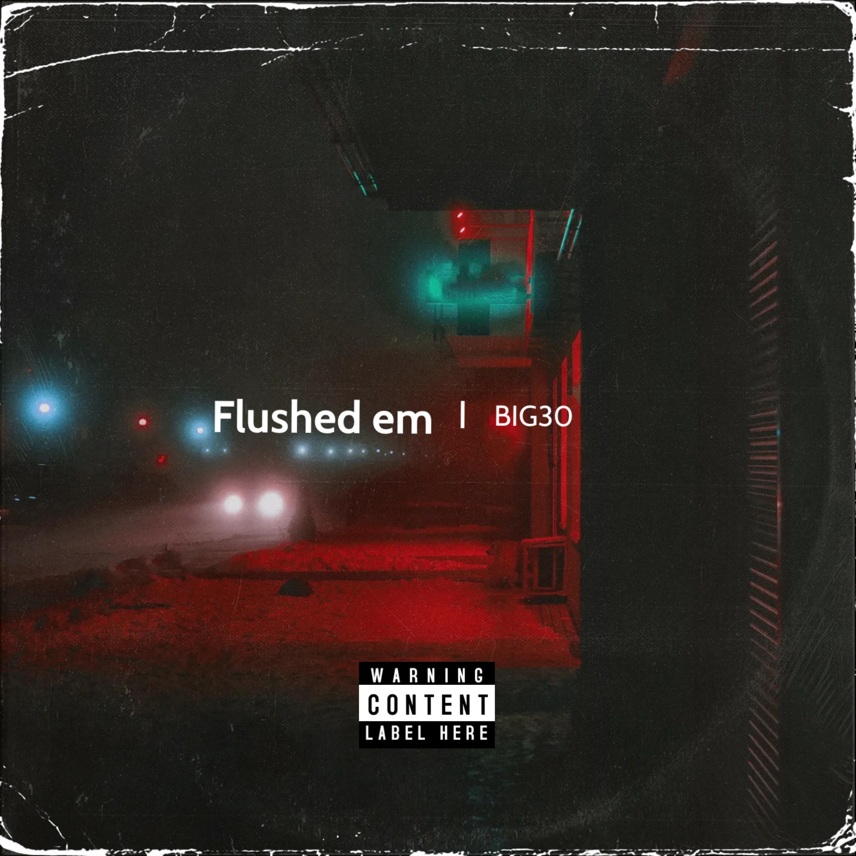 Flushed em