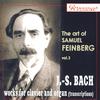 Choral prelude Wer nur den lieben Gott lasst waltenBWV 647, transcription by S.Feinberg