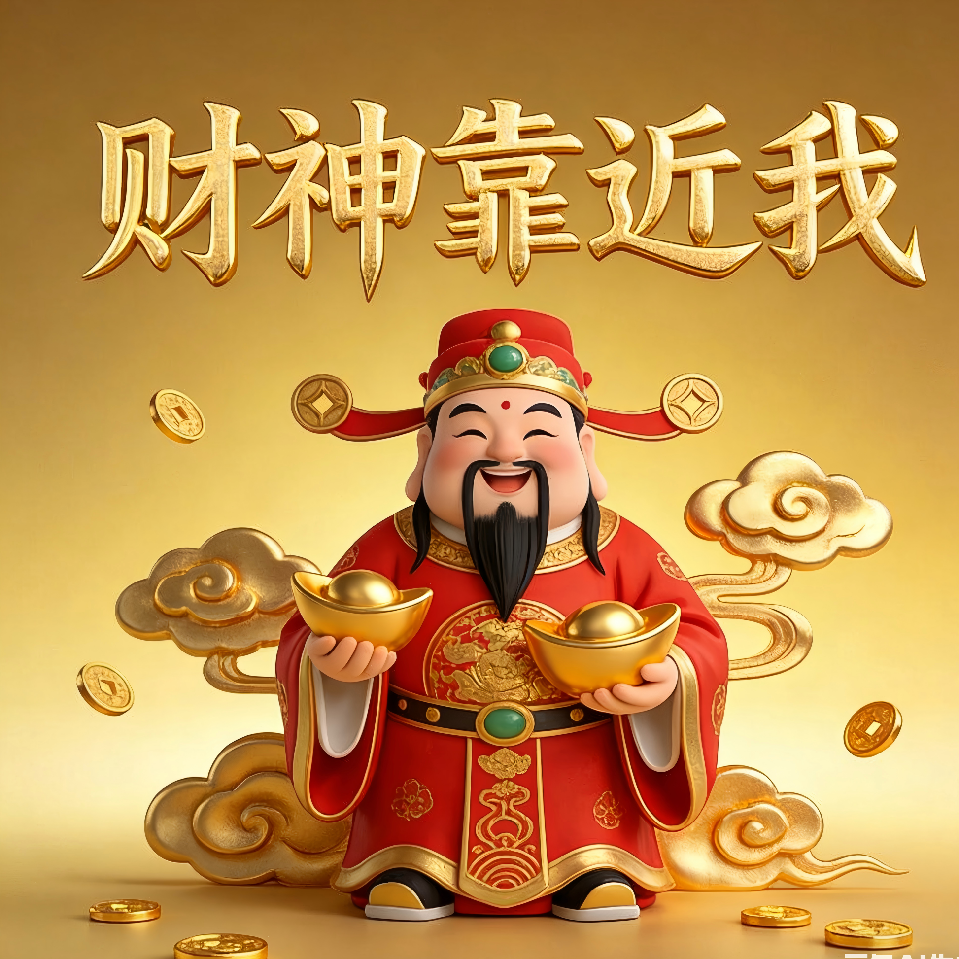 财神靠近我