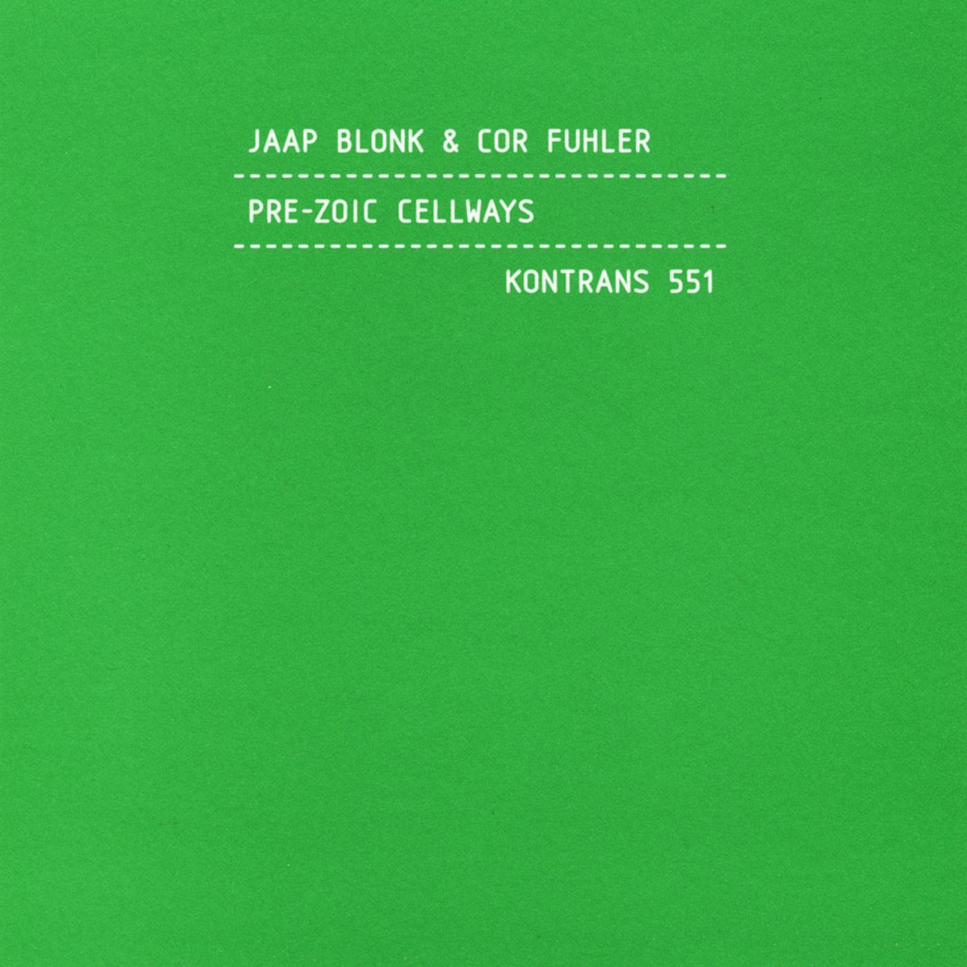Pre-Zoic Cellways