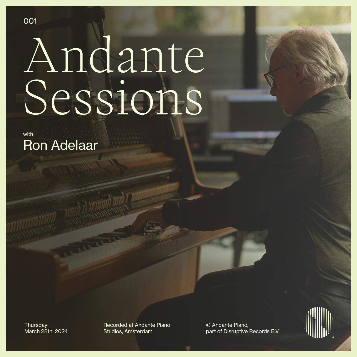 Andante Piano Sessions: Ron Adelaar