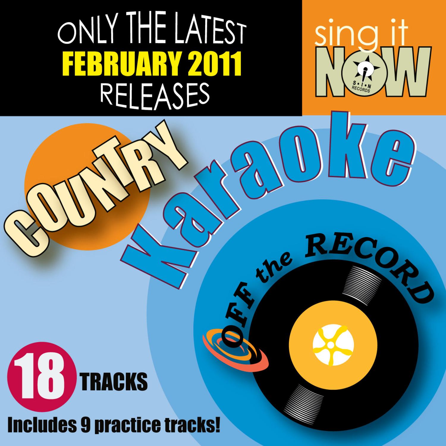 February 2011 Country Hits Karaoke