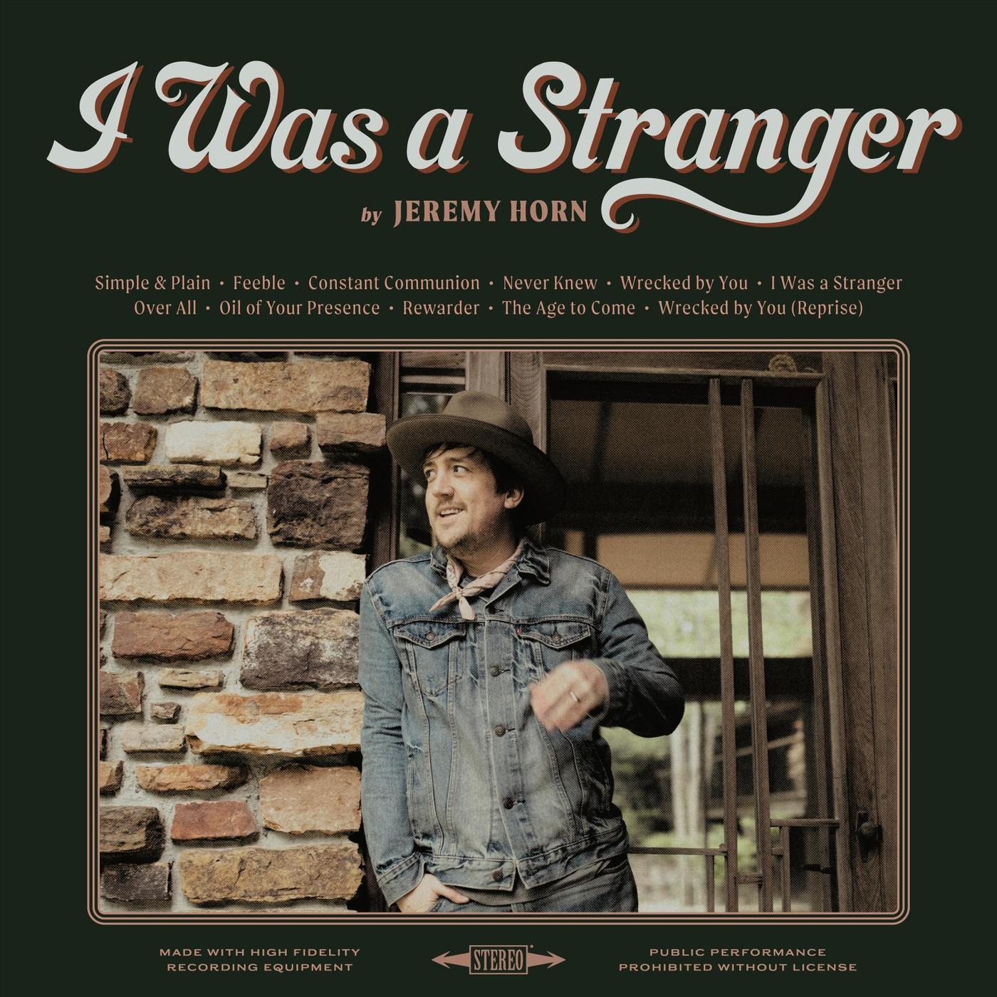 I Was a Stranger