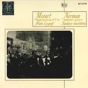 MOZART, W.A.: Piano Quartet No. 1 / NORMAN, L.: String Quartet No. 6 (Leygraf, Saulesco Quartet)