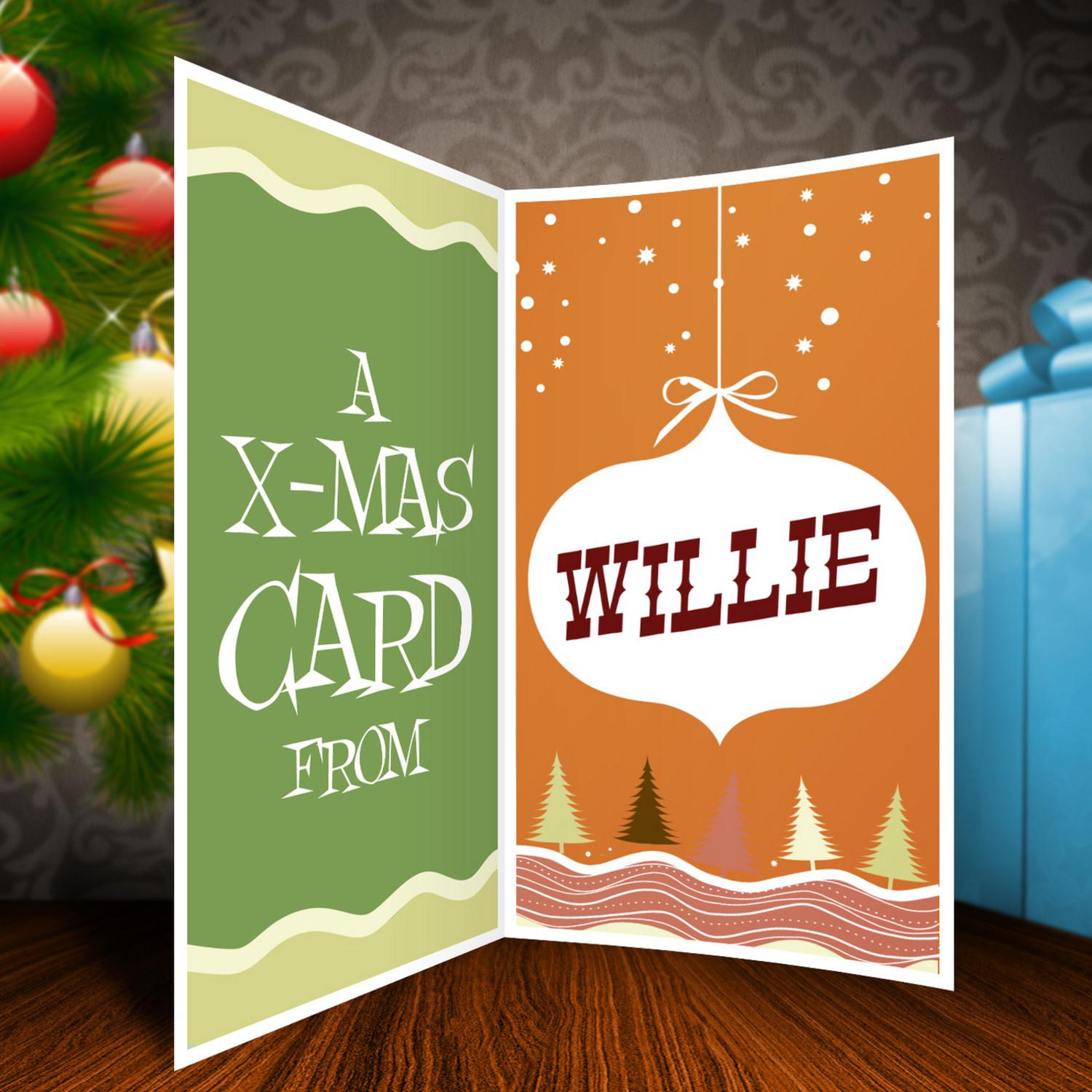 A Christmas Card From Willie专辑