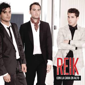 Con La Cara En Alto - Reik (SC karaoke) 带和声伴奏 （升4半音）