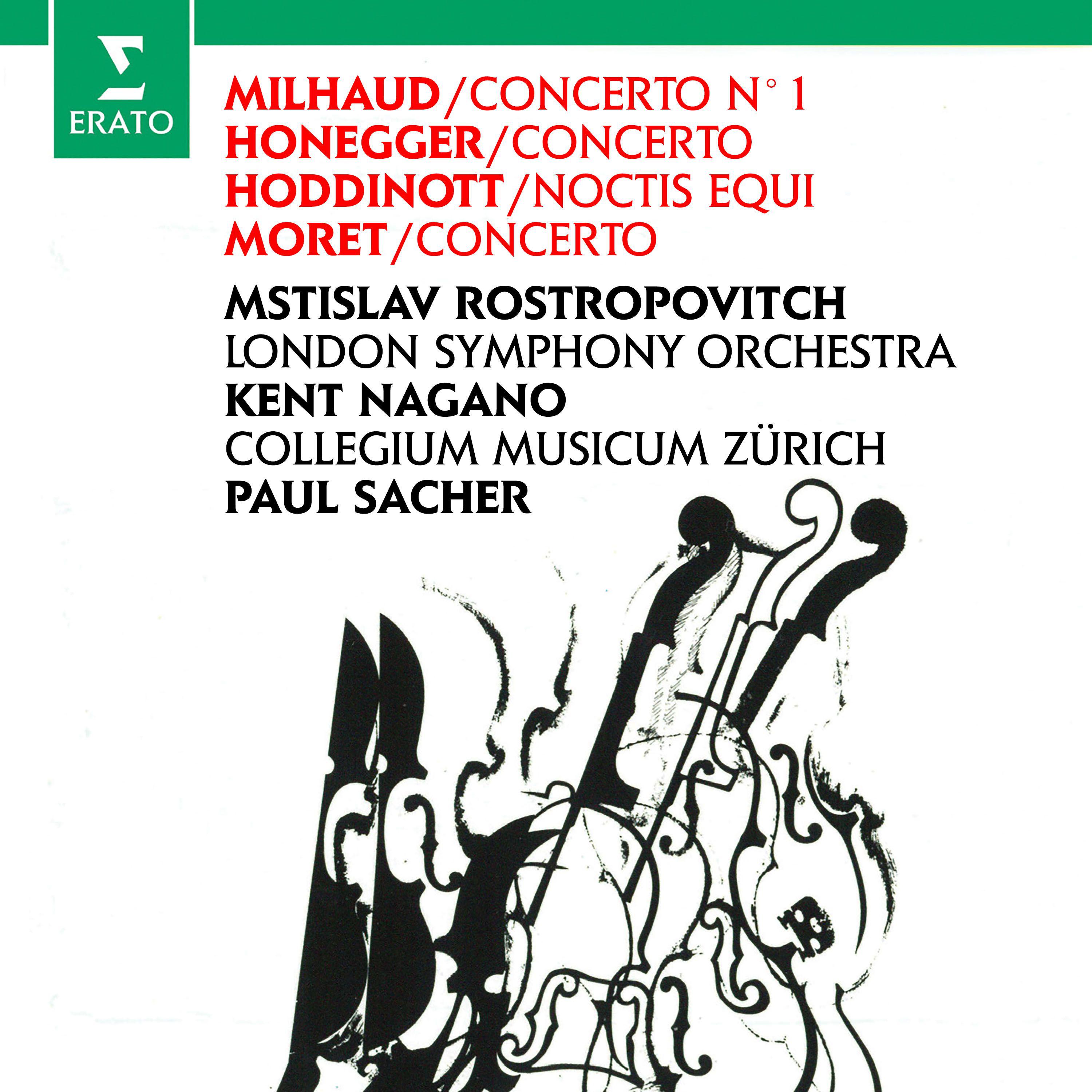 Milhaud, Honegger, Hoddinott & Moret: Works for Cello and Orchestra专辑