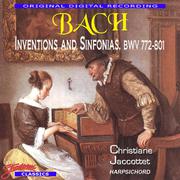 Bach Inventions And Sinfonias, BWV 772 - 801专辑