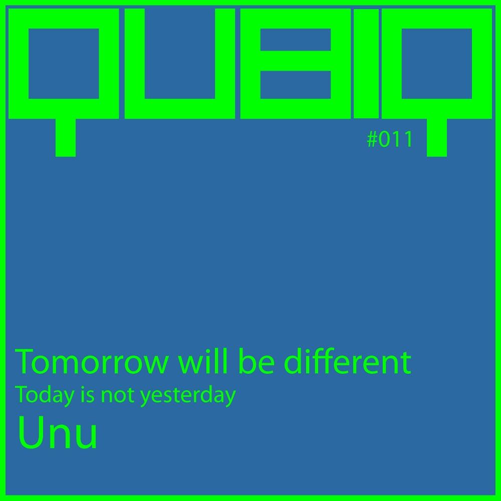 Tomorrow Will Be Different