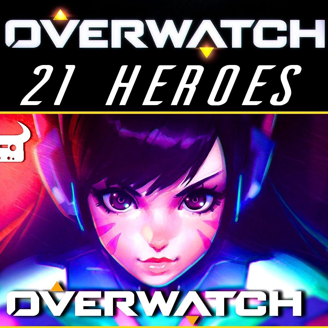 21 HEROES! (OVERWATCH EPIC RAP)