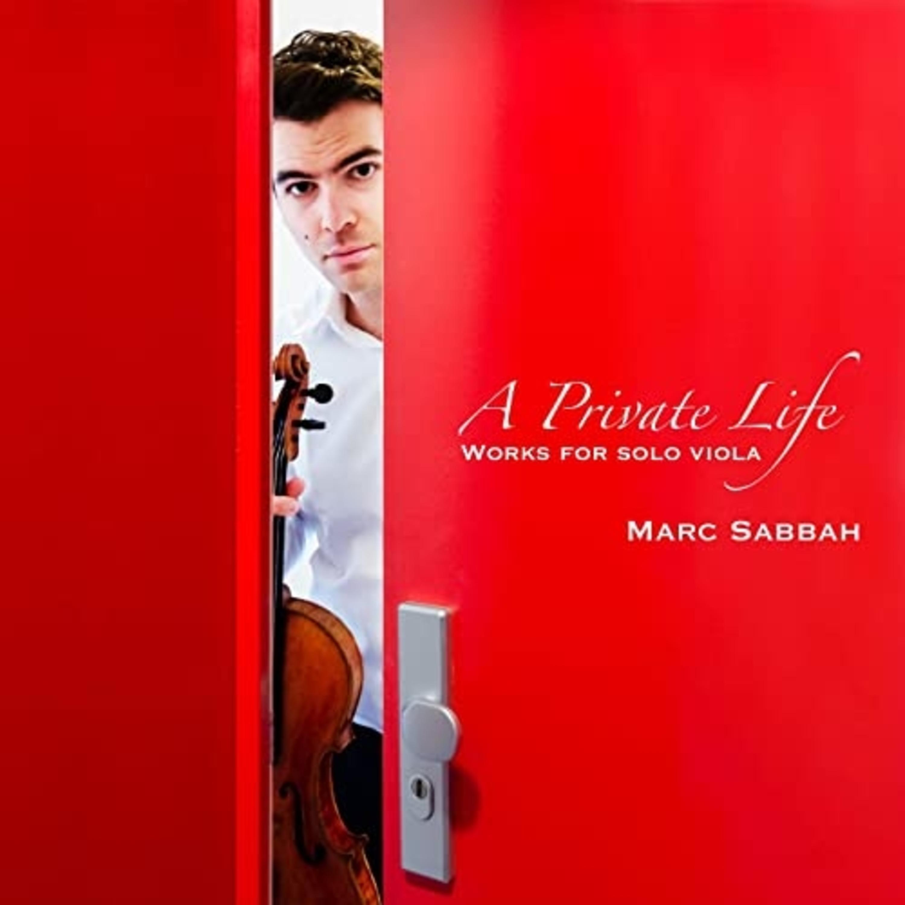 Marc Sabbah - Suite for Violoncello Solo No. 1 in G Major (arr. viola), BWV 1007: IV. Sarabande