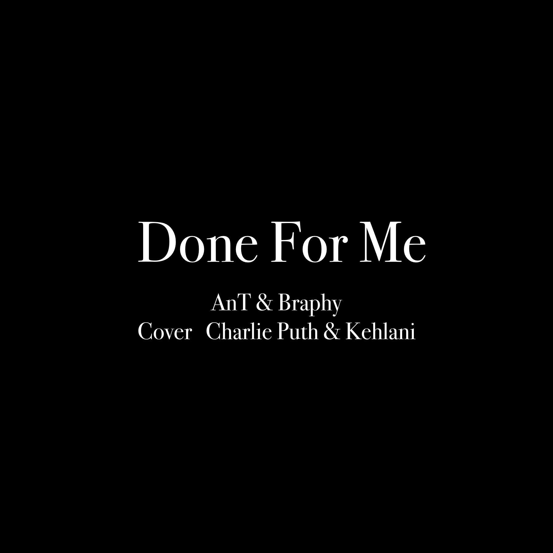 Done For Me (Jazz Version)专辑