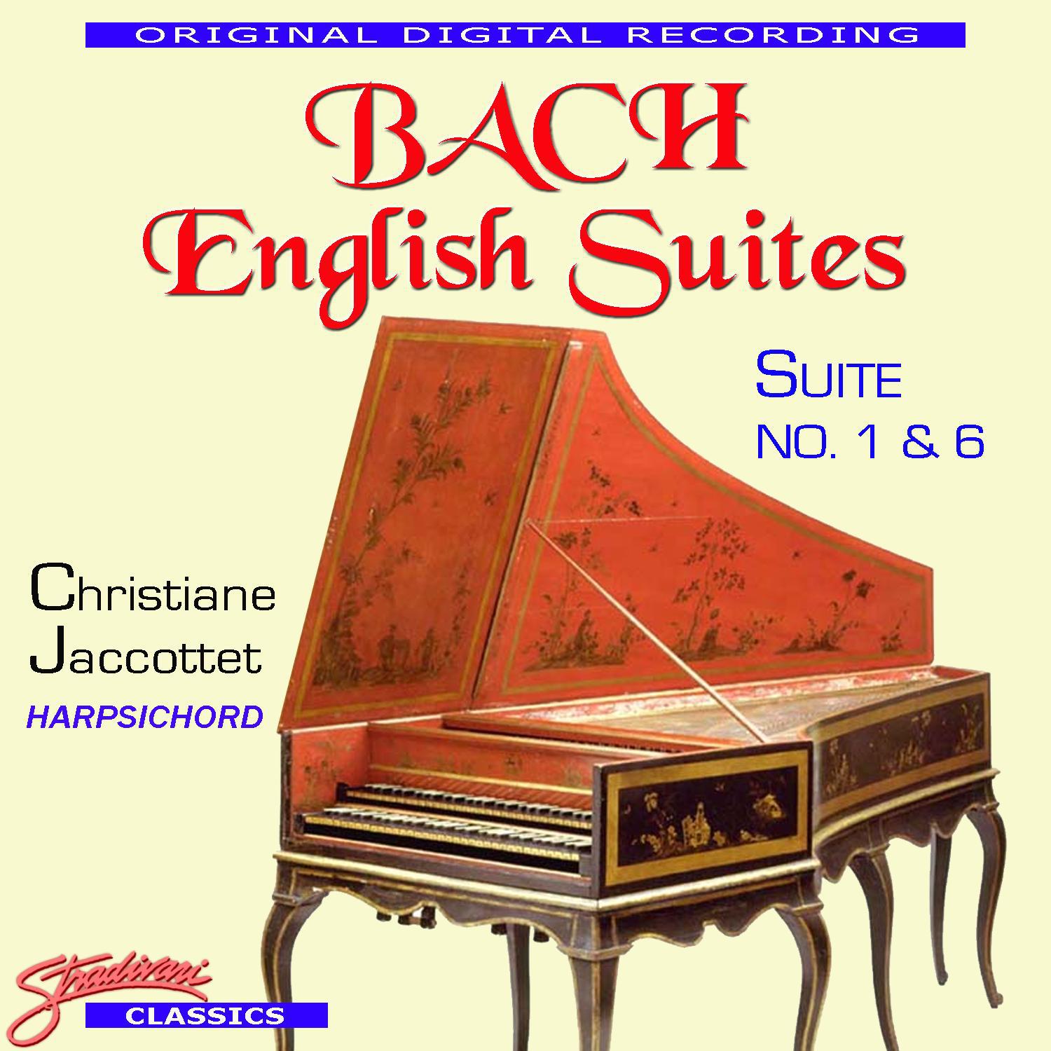 Bach English Suites No. 1 & 6专辑