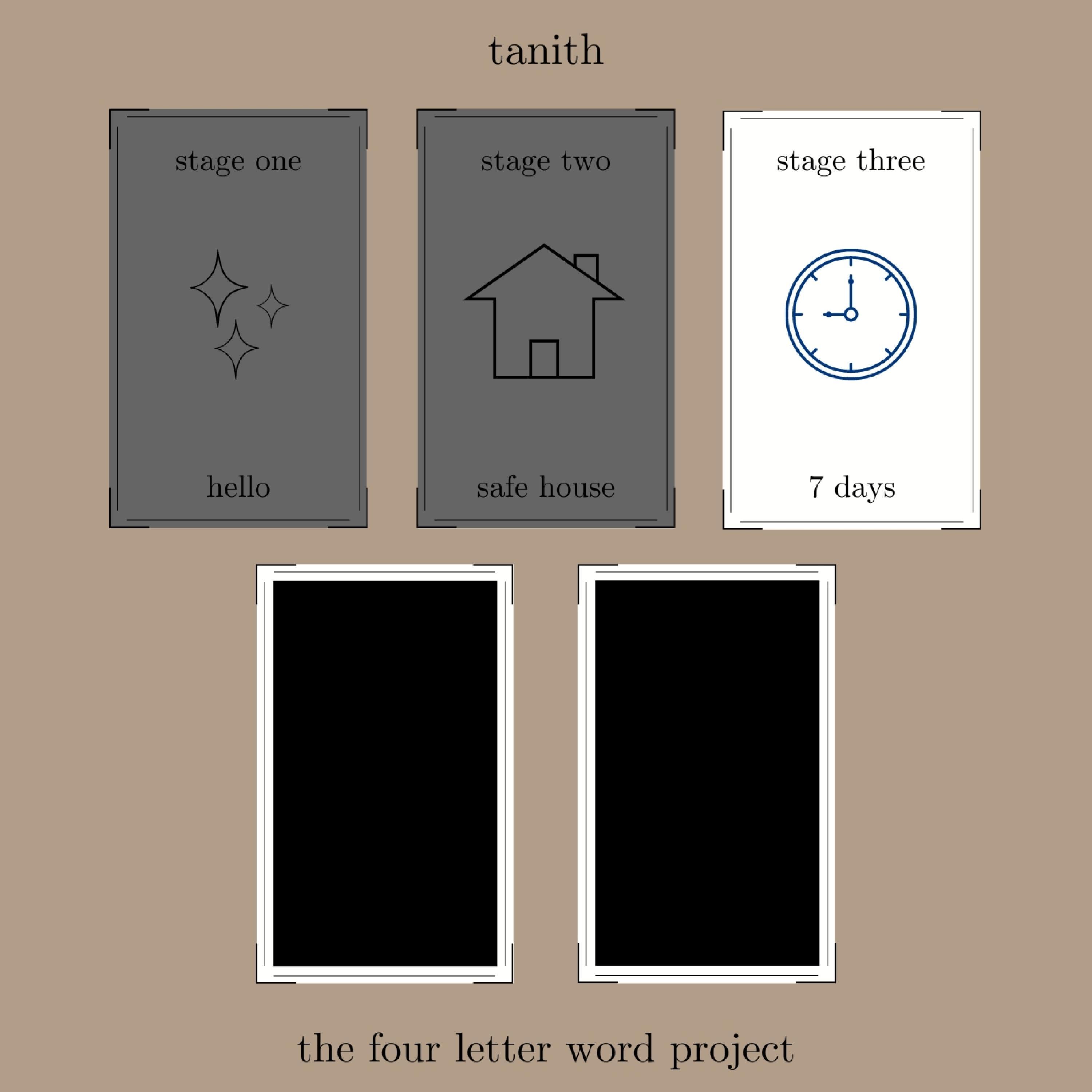 7 days (stage three)