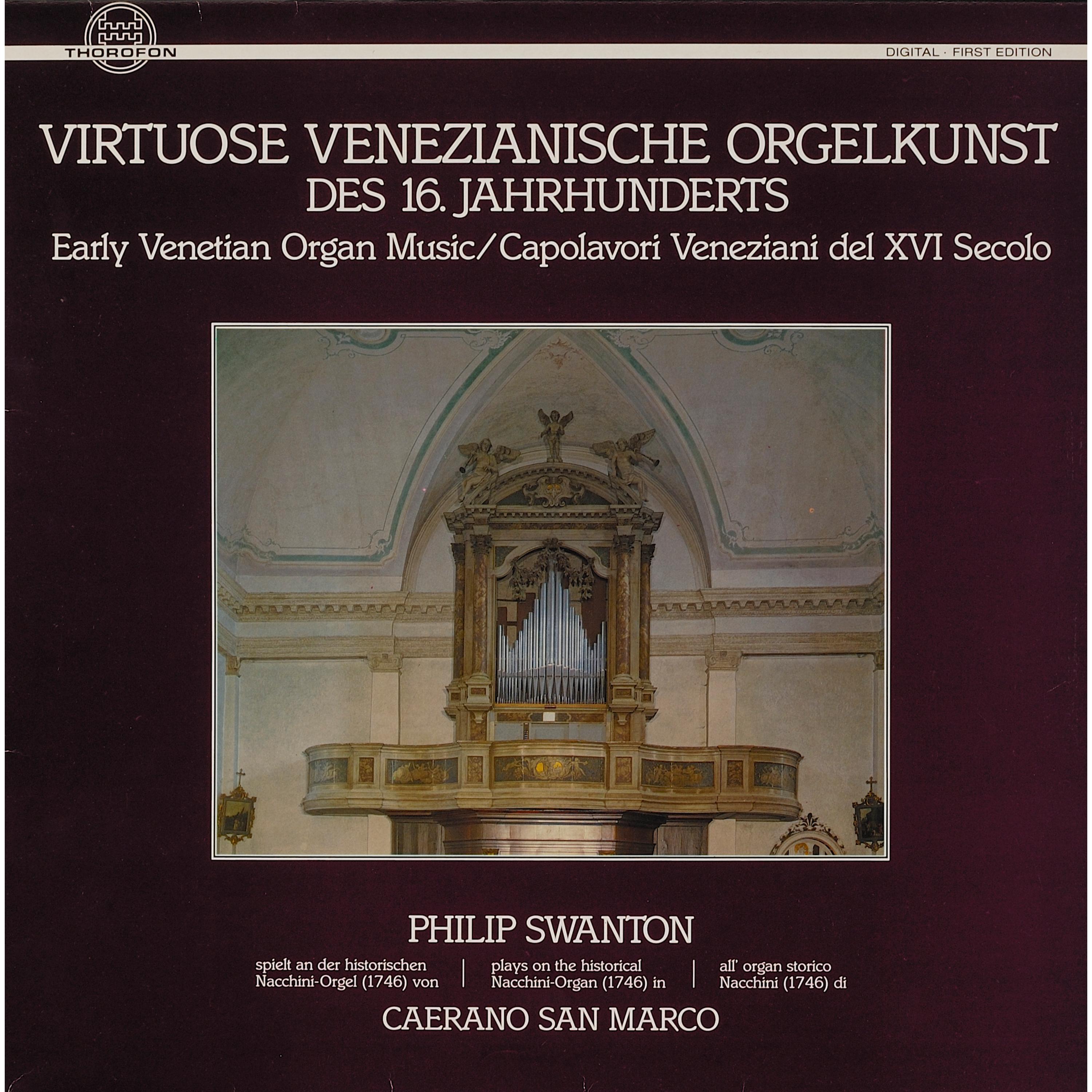 Virtuose Venezianische Orgelkunst