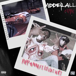 Lil Uzi Vert & Popp Hunna - Adderall (Corvette Corvette) (Remix) (unofficial Instrumental) 无和声伴奏 （降2半音）