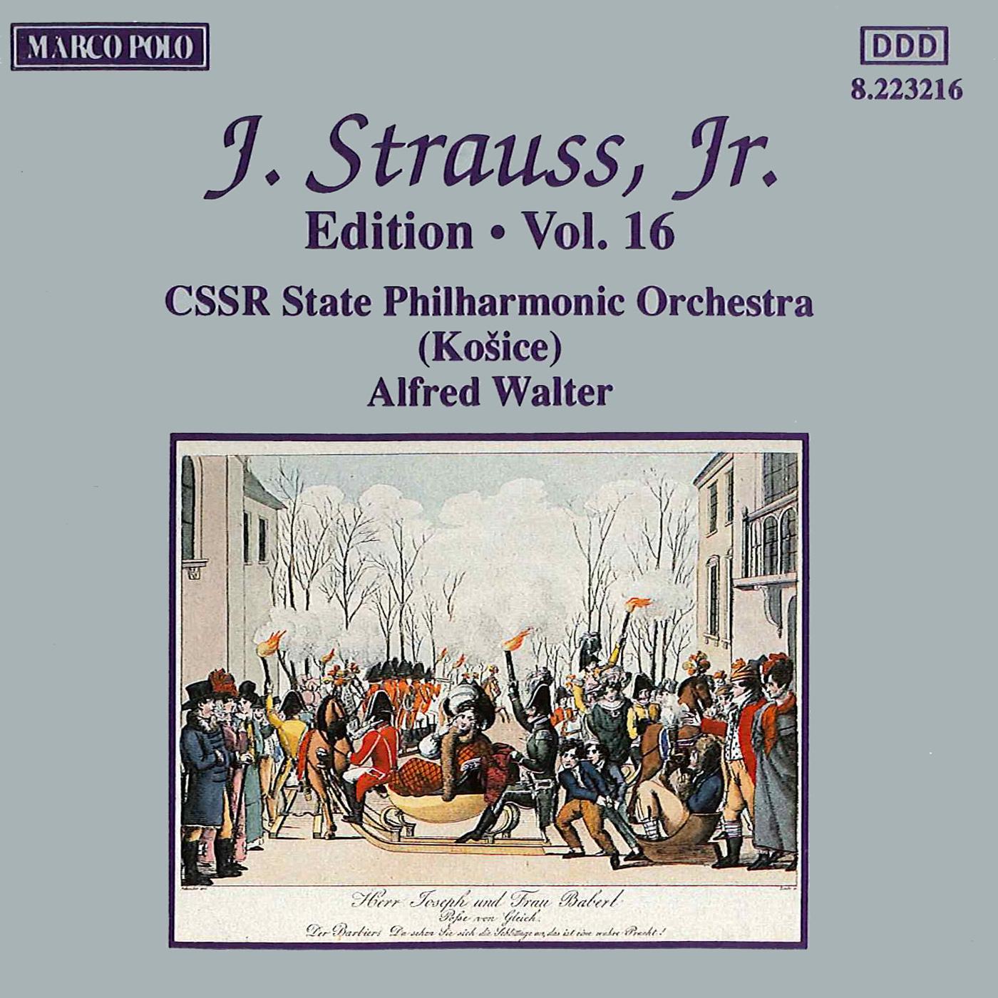 STRAUSS II, J.: Edition - Vol. 16