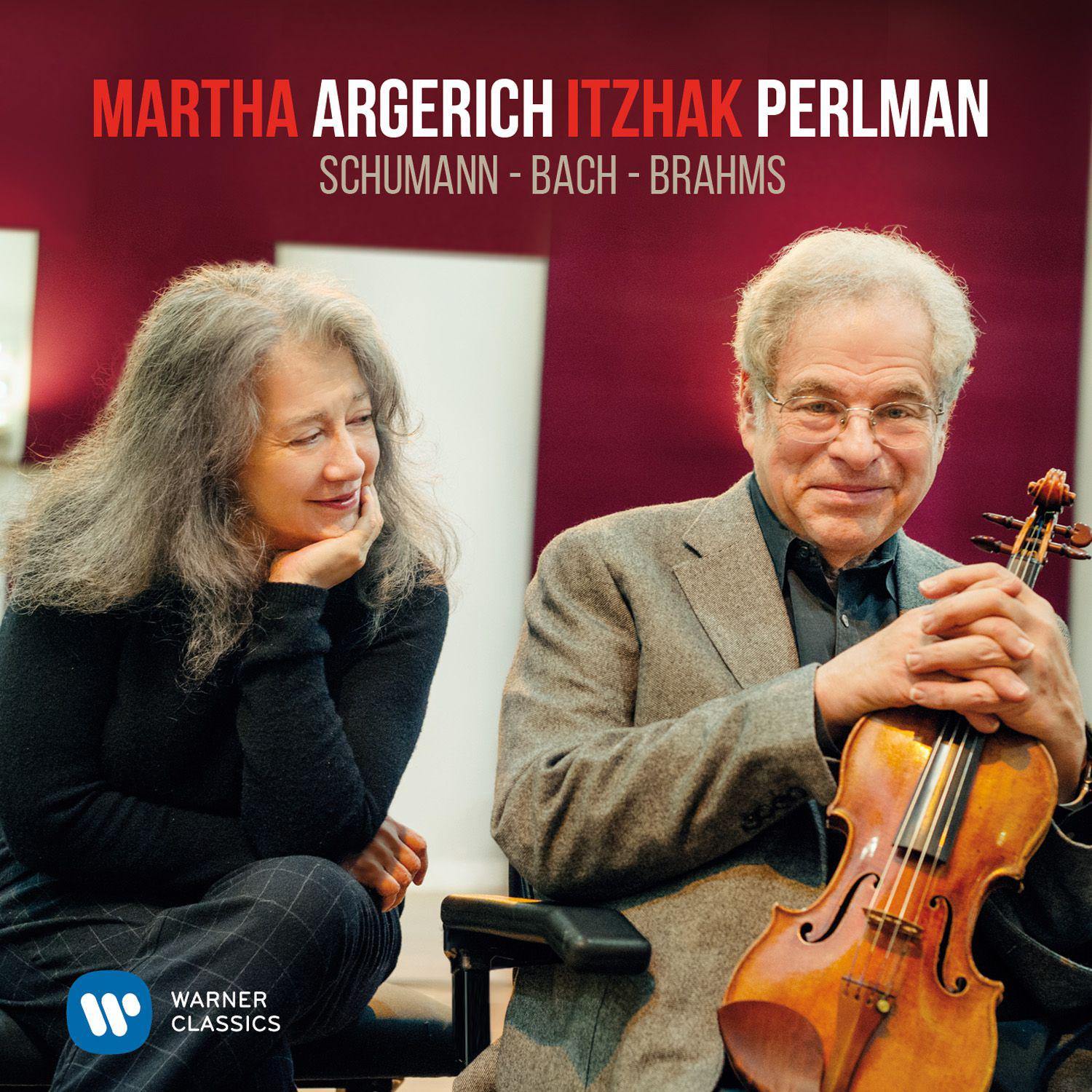 Perlman & Argerich play Schumann, Bach & Brahms专辑