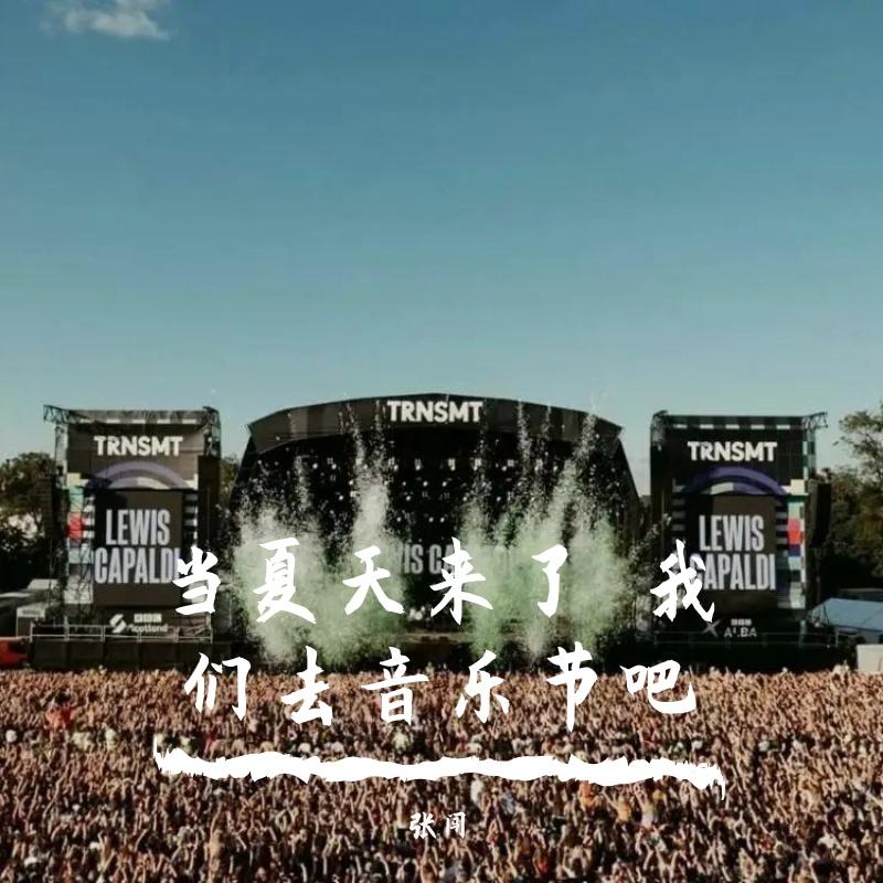 当夏天来了 我们去音乐节吧