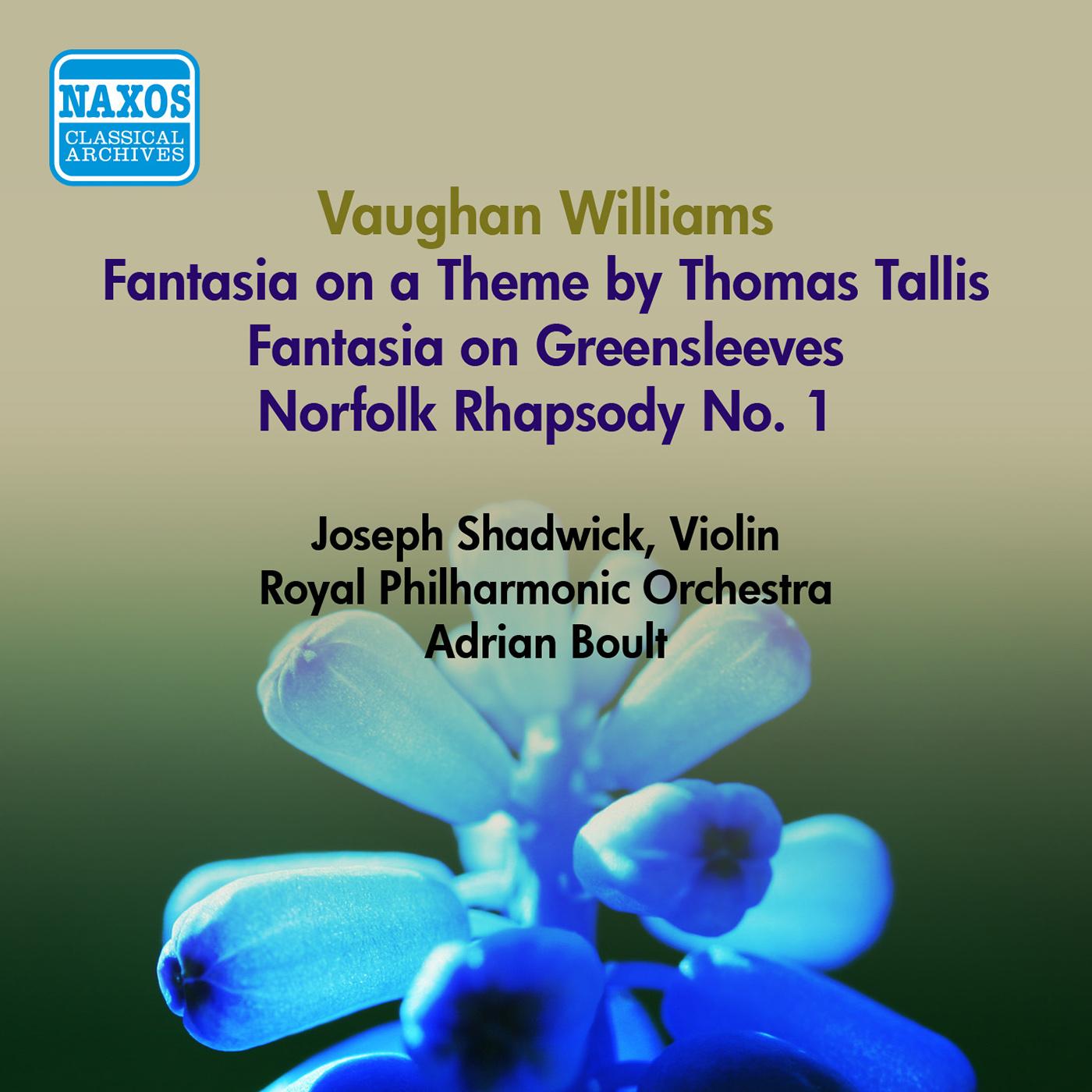 VAUGHAN WILLIAMS, R.: English Folk Song Suite (excerpts) / Norfolk Rhapsody No. 1 / Fantasia on a Theme by Thomas Tallis (Boult) (1953)